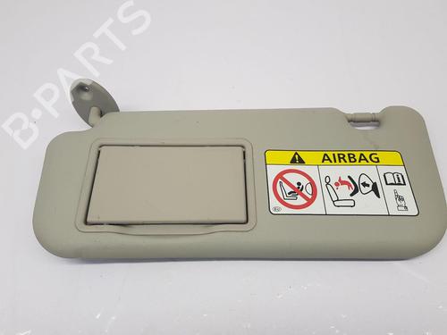 Used Left sun visor Left sun visor TOYOTA YARIS (_P13_) 1.3 (NSP130_, NSP130) (99 hp) 33472951 33472951
