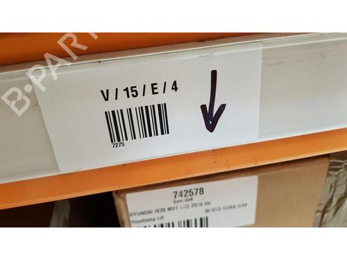 Left headlight HYUNDAI ix20 (JC) 1.6 | BP29229703C28 