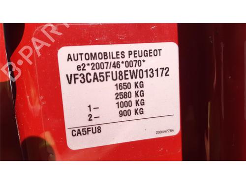 Rear left wheel arch trim PEUGEOT 208 I (CA_, CC_) 1.6 GTi | BP22681292C136 