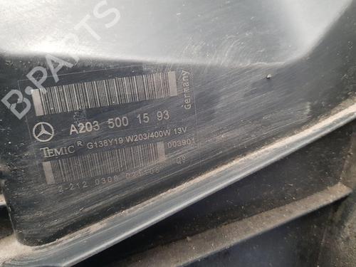 Radiator fan MERCEDES-BENZ C-CLASS (W203) C 220 CDI (203.008) | BP30628026M35 