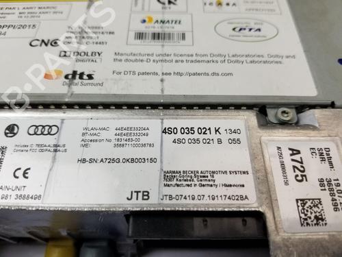 Electronic module AUDI R8 (4S3, 4SP) 5.2 FSI quattro | BP22682165M83 