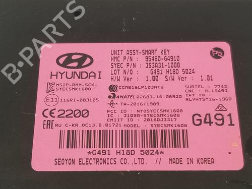 Control unit HYUNDAI i30 (PDE, PD, PDEN) 1.4 T-GDI | BP39032942M11 - Image 2