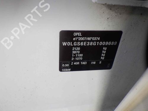 Used Parts VAUXHALL INSIGNIA Mk I (A) Hatchback (G09) 1.6 CDTI (68) (136 hp) 4308567