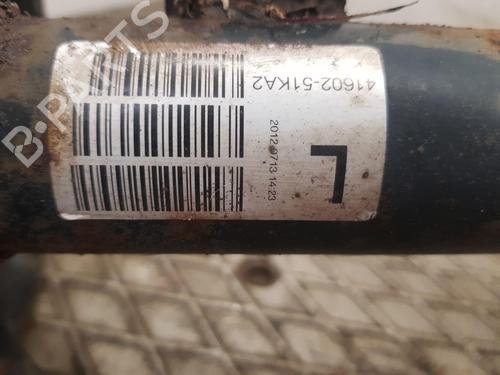 Left front shock absorber OPEL AGILA B (H08)  | BP29575592M16 