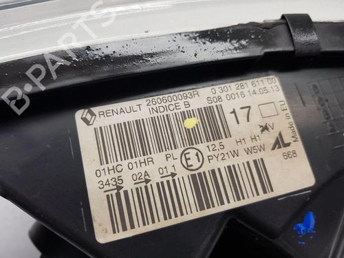 Left headlight RENAULT CAPTUR I (J5_, H5_) 1.5 dCi 90 (J5N4, J5M5, J5MW, J5M6, J5AL, J5AJ) | BP32632181C28  - Image 6