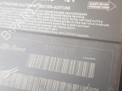 ECU airbags FIAT 500 (312_) 1.2 (312AXA1A) | BP30290384M53