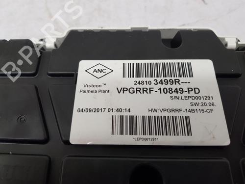 Instrument cluster RENAULT CAPTUR I (J5_, H5_) 0.9 TCe 90 | BP37028477C47 - Image 7