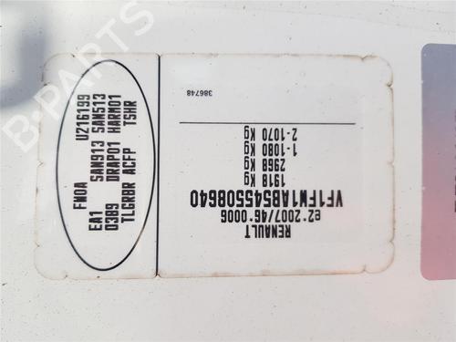 Peças RENAULT KANGOO Express (FW0/1_)  1.5 dCi 70 (FW0A, KW0V)  4645730