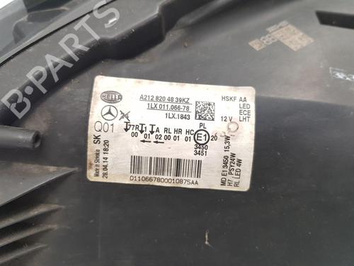 Right headlight MERCEDES-BENZ E-CLASS (W212) E 220 CDI / BlueTEC (212.001, 212.002) | BP31959779C29 