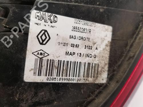 Right taillight RENAULT CLIO IV (BH_) 1.2 16V | BP28081268C35 