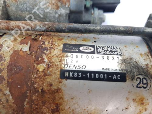 Startmotor JAGUAR F-PACE (X761) 3.0 SDV6 AWD | BP22207725M8 