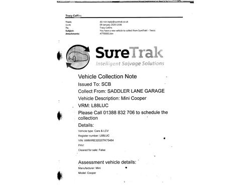 Used Parts MINI MINI (R50, R53)  Cooper S  4524893