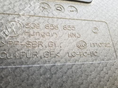 Luggage compartment floor VW GOLF VII (5G1, BQ1, BE1, BE2) 2.0 TDI | BP29144005I33 