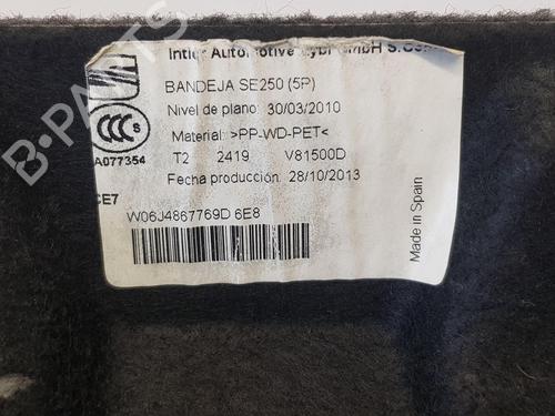 Rear parcel shelf SEAT IBIZA IV (6J5, 6P1) 1.4 | BP28307847C85 