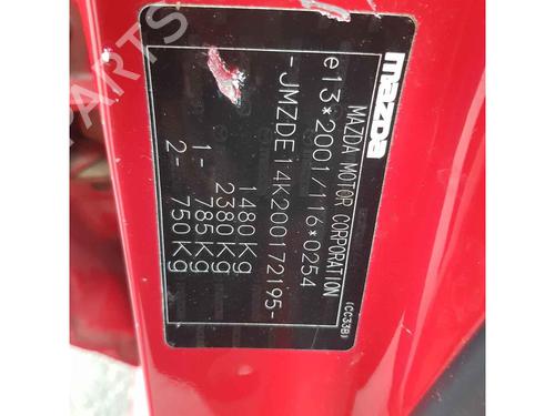 Used Parts MAZDA 2 (DE_, DH_) 1.3 (DE3FS) (75 hp) 4341293