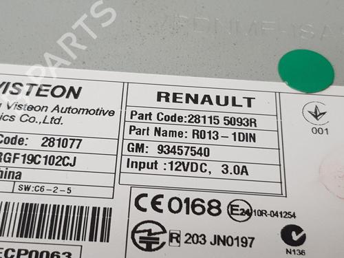 Radio RENAULT TRAFIC III Van (FG_) 1.6 dCi 120 (FGMB, FGMC) | BP39616816E6 - Image 5