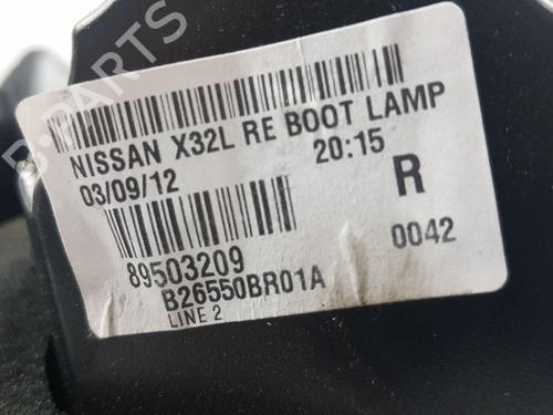 Right tailgate light NISSAN QASHQAI / QASHQAI +2 I (J10, NJ10, JJ10E) 1.6 | BP28104854C80 