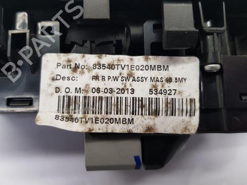 Right front window switch HONDA CIVIC IX (FK) 1.6 i-DTEC (FK3) | BP31983561I26 