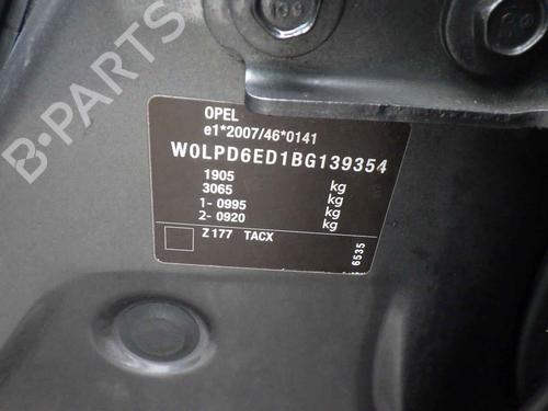 Gearbox VAUXHALL ASTRA Mk VI (J) (P10) 1.6 | BP31983663M3
