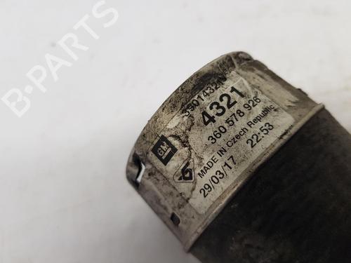 Intercooler pipe VAUXHALL ASTRA Mk VII (K) (B16) 1.6 CDTi | BP29815828M127