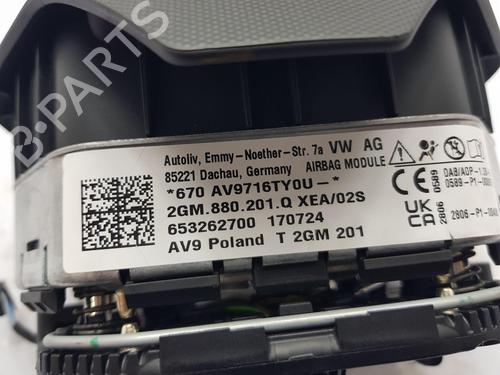 Driver airbag VW POLO VI (AW1, BZ1, AE1)  | BP30914794C9 