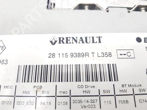 Radio RENAULT SCÉNIC III (JZ0/1_) 1.5 dCi | BP25838845E6 