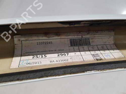 Rear spoiler VAUXHALL INSIGNIA Mk I (A) Hatchback (G09) 1.6 CDTI (68) | BP30138163C96