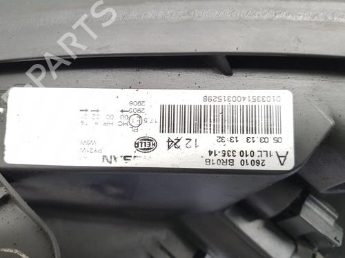 Right headlight NISSAN QASHQAI I (J10, NJ10) 1.6 | BP30554524C29 