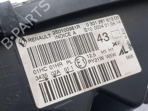 Right headlight RENAULT CAPTUR I (J5_, H5_) 1.5 dCi 90 (J5N4, J5M5, J5MW, J5M6, J5AL, J5AJ) | BP29641901C29 