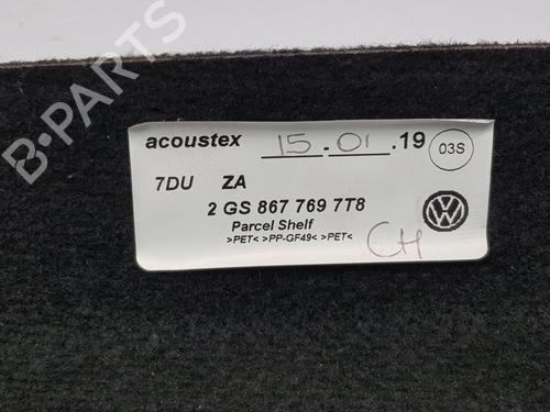 Rear parcel shelf VW POLO VI (AW1, BZ1, AE1)  | BP29756055C85 