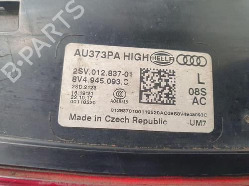 Left tailgate light AUDI A3 Sportback (8VA, 8VF) S3 quattro | BP22655070C79 