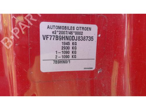 Front bumper CITROËN BERLINGO Box Body/MPV (B9) 1.6 HDi 75 | BP29408170C7 