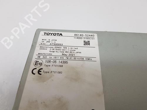Radio TOYOTA YARIS (_P21_, _PA1_, _PH1_)  | BP22682791E6 