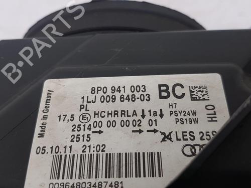 Left headlight AUDI A3 Sportback (8PA) 2.0 TDI quattro | BP22655302C28 