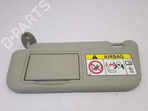 Used Left sun visor Left sun visor TOYOTA YARIS (_P13_) 1.3 (NSP130_, NSP130) (99 hp) 33472967 33472967