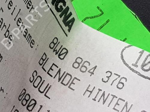 Luftventil AUDI A4 B9 Avant (8W5, 8WD) RS4 TFSi quattro | BP33413002I21  - Image 9