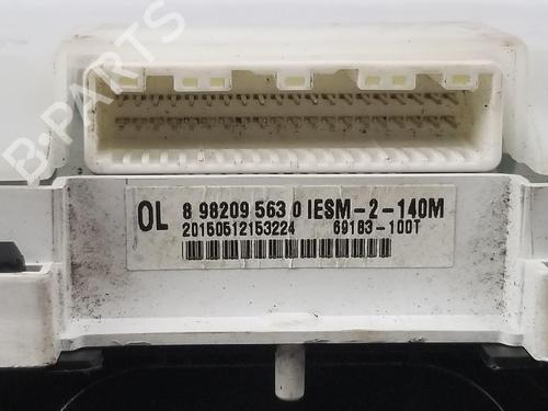 Instrument cluster ISUZU D-MAX II (TFR, TFS) 2.5 CRDi 4x4 (TFS86J) | BP29378981C47 