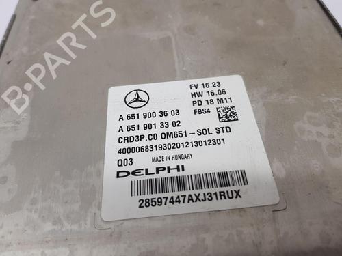 Engine control unit (ECU) MERCEDES-BENZ SPRINTER 4-t Van (B907, B910) 416 CDI RWD (907.643, 907.645, 907.647) | BP31603531M57