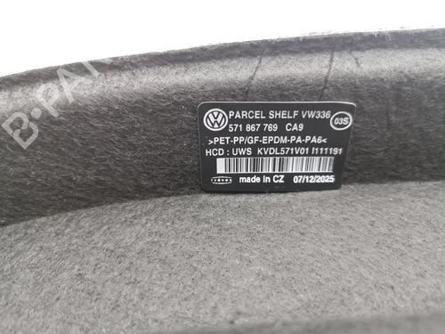 Rear parcel shelf VW TIGUAN (CT1) 2.0 TSI 4motion | BP35764749C85 - Image 5