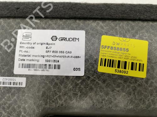 Boot lining CUPRA FORMENTOR (KM7, KMP) 1.4 e-Hybrid | BP34731904I3 - Image 11