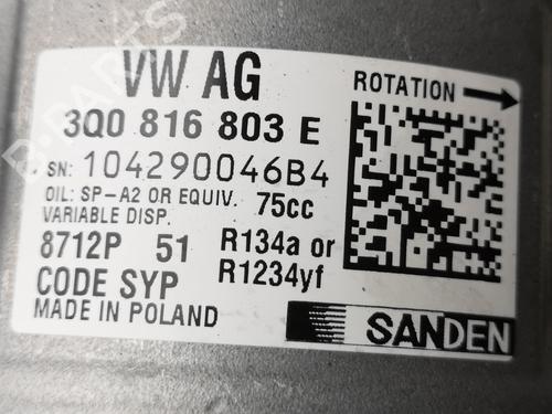 AC compressor AUDI A1 Sportback (GBA) 35 TFSI | BP39195727M34 - Image 7