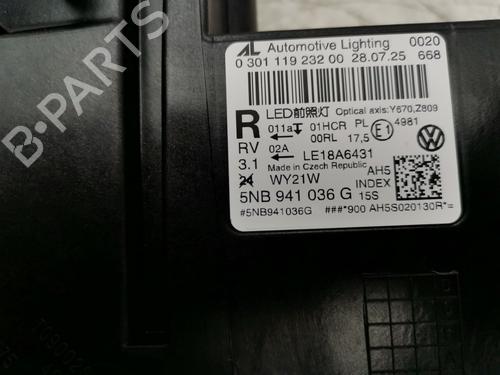 Right headlight VW TIGUAN (AD1, AX1) 2.0 TSI R 4motion | BP34732552C29  - Image 5