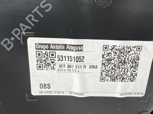 Rear parcel shelf VW ID. Buzz Bus (EBB, EBJ) Electric 4motion (EBB) | BP38717445C85 - Image 4