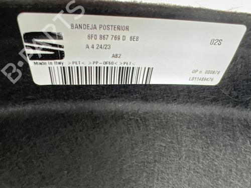 Rear parcel shelf SEAT IBIZA V (KJ1, KJG) 1.5 TSI | BP37600806C85 - Image 5