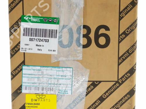 Used Turbocharger/Supercharger Turbocharger/Supercharger FIAT 500 Estate (101_) 0.5 (15 hp) 35760891 35760891