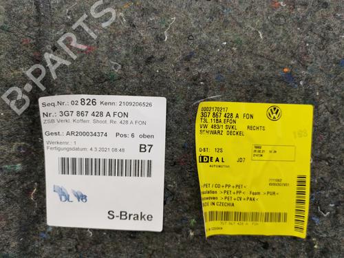 Boot lining VW ARTEON (3H7, 3H8) 1.5 TSi | BP34729417I3 - Image 8