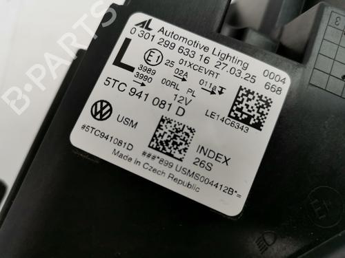 Left headlight VW TOURAN (5T1) 1.2 TSI | BP34728850C28  - Image 6