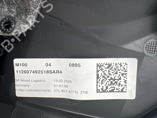 Bagagerumsbeklædning VW TAYRON (R41) 2.0 TDI | BP37681642I3 - Image 9
