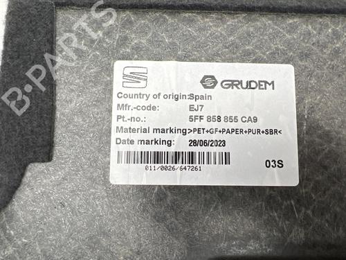 Bagagerumsbeklædning CUPRA FORMENTOR (KM7, KMP) 2.0 TSI 4Drive | BP38717450I3 - Image 5