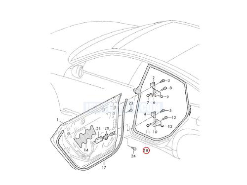 Gummiliste VW ARTEON (3H7, 3H8) 1.5 TSi | BP34727894C142 - Image 8